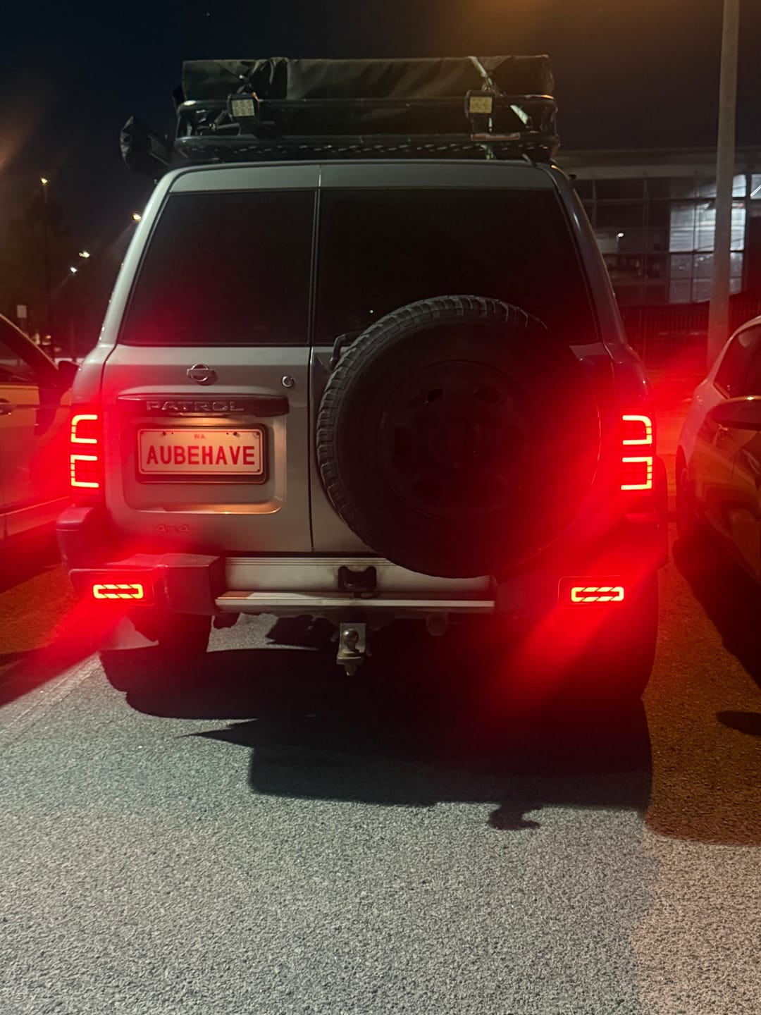 Customer photo review of Nissan Patrol GU Y61 LED Tail Light Bundle