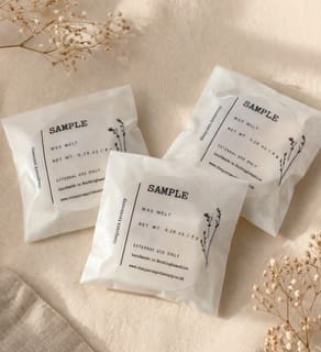 Customer photo review of Square Glassine Envelopes