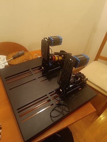 Customer photo review of Simsonn Pro X Ultra Sim Racing Pedal with Haptic Reactor Optional