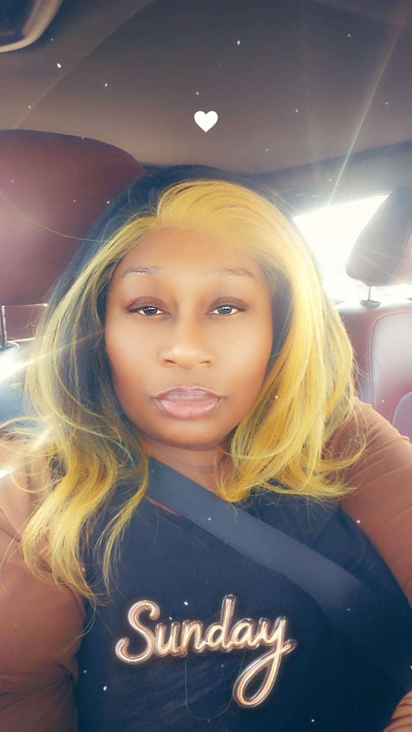 Customer photo review of Sensationnel Bare Lace Glueless 13x6 Lace Front Wig - 13x6 UNIT 14