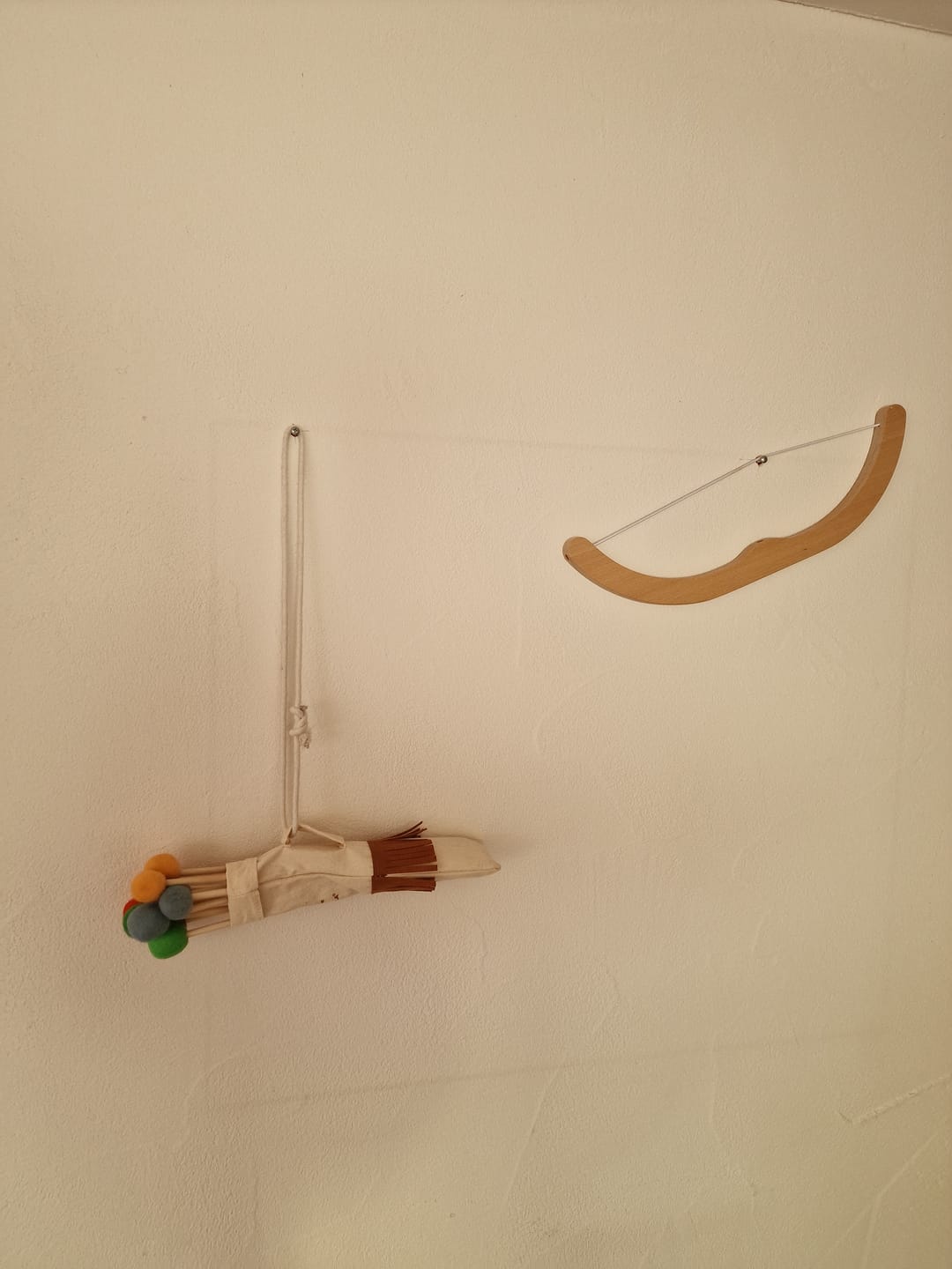 Customer photo review of 5er Set Holzpfeile mit bunten Filzköpfen