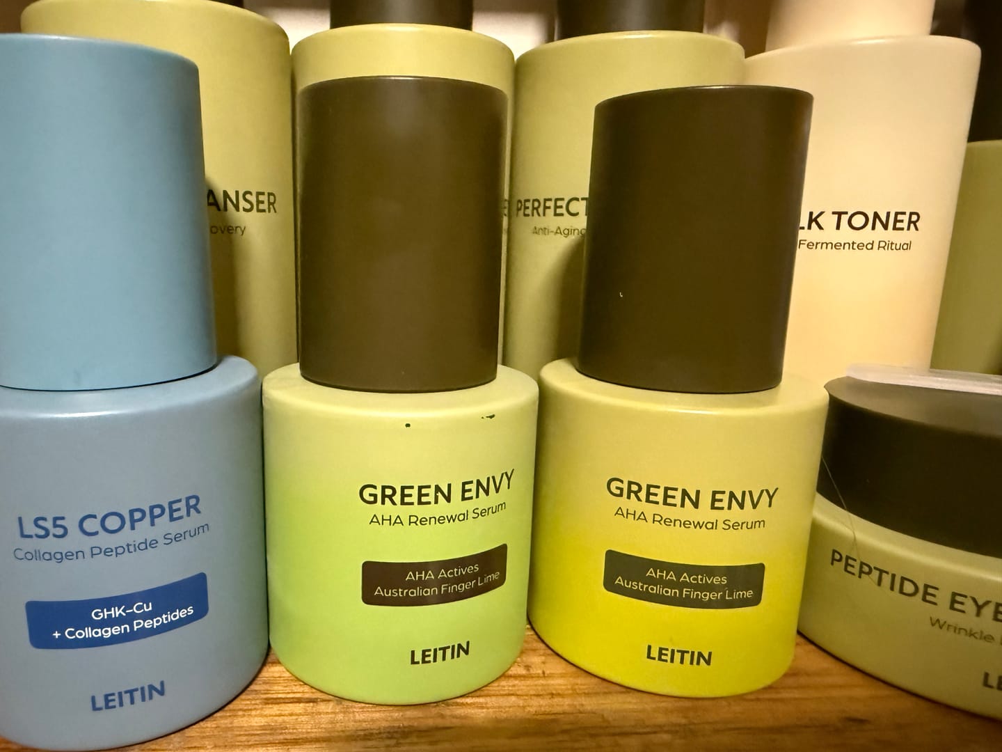 Customer photo review of Green Envy AHA Serum