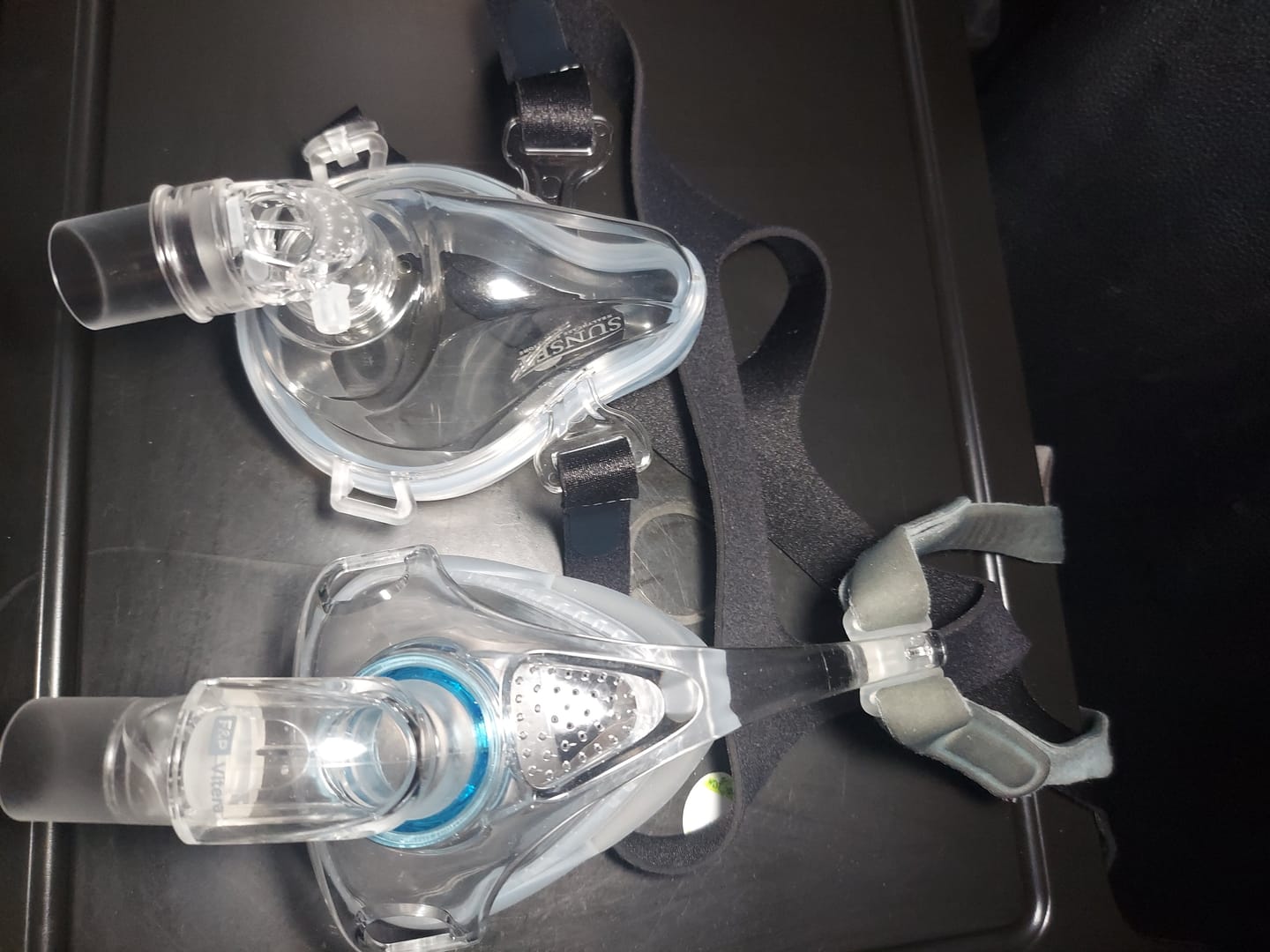 Customer photo review of Sunset Deluxe Full Face CPAP Mask
