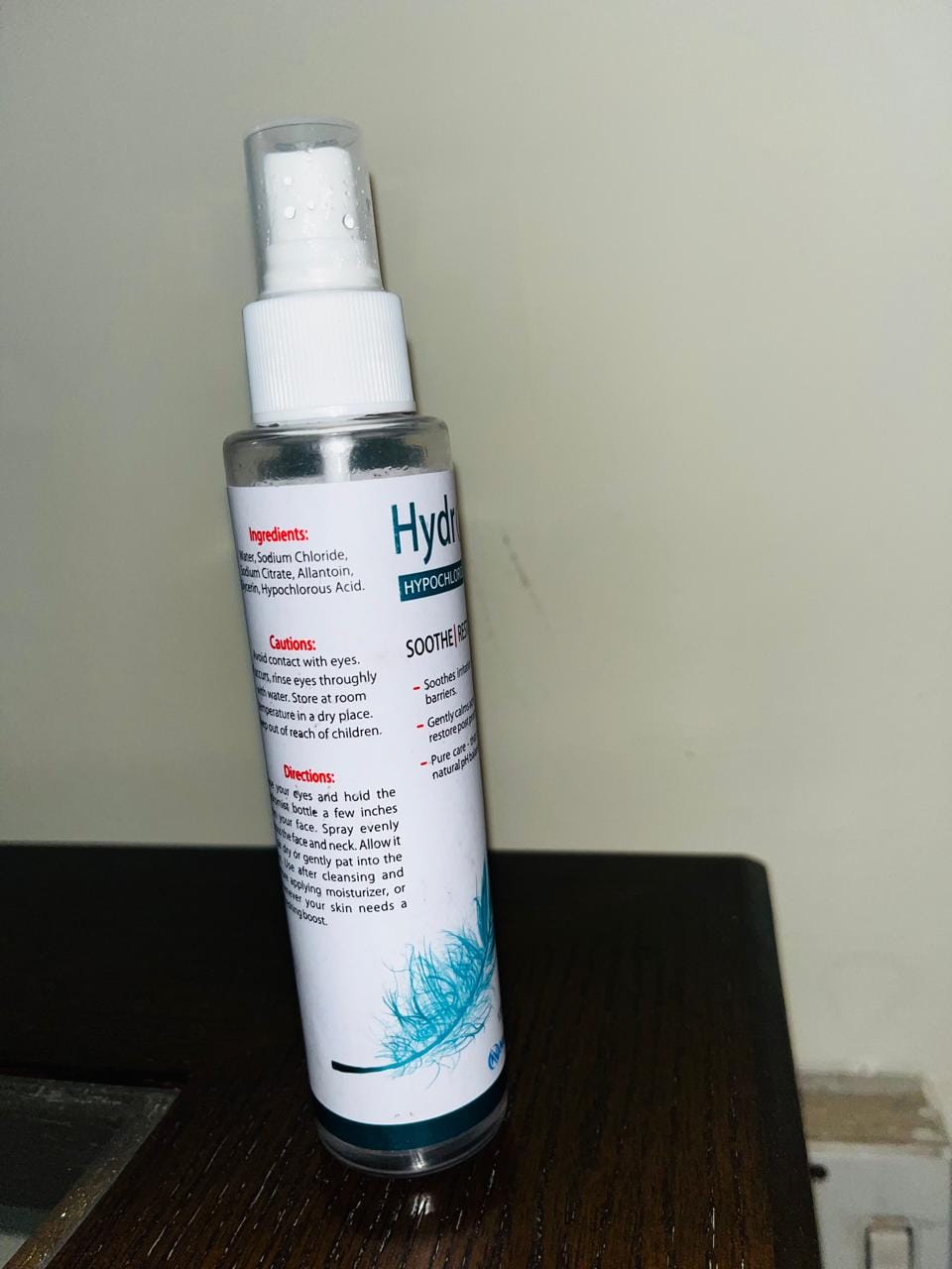 Customer photo review of Hydromist Face Spray 120ML