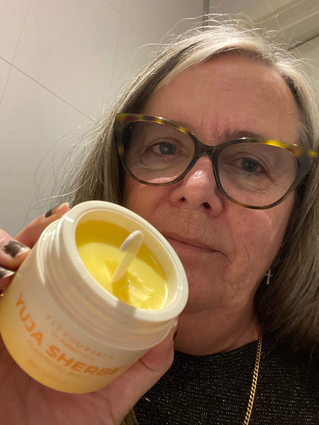 Customer photo review of FitYourSkinxKaRebeauty Yuja Sherbet Cleansing Balm (90ml) - Oljerens