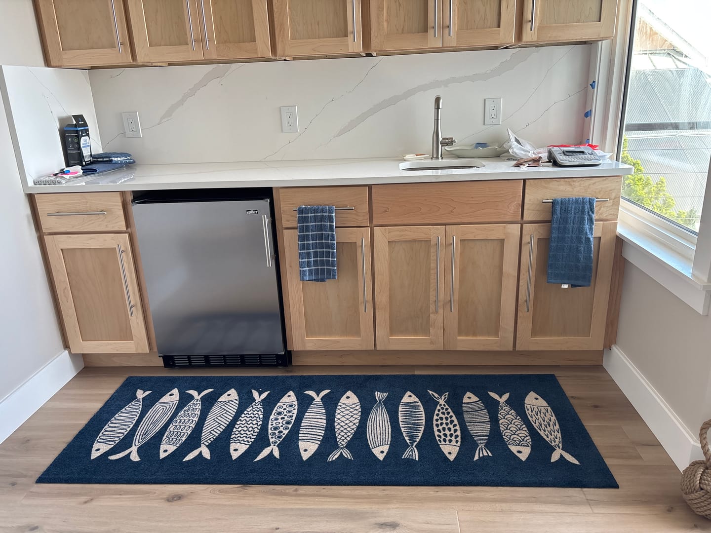 Customer photo review of Machine Washable - A Fish Tale Rug