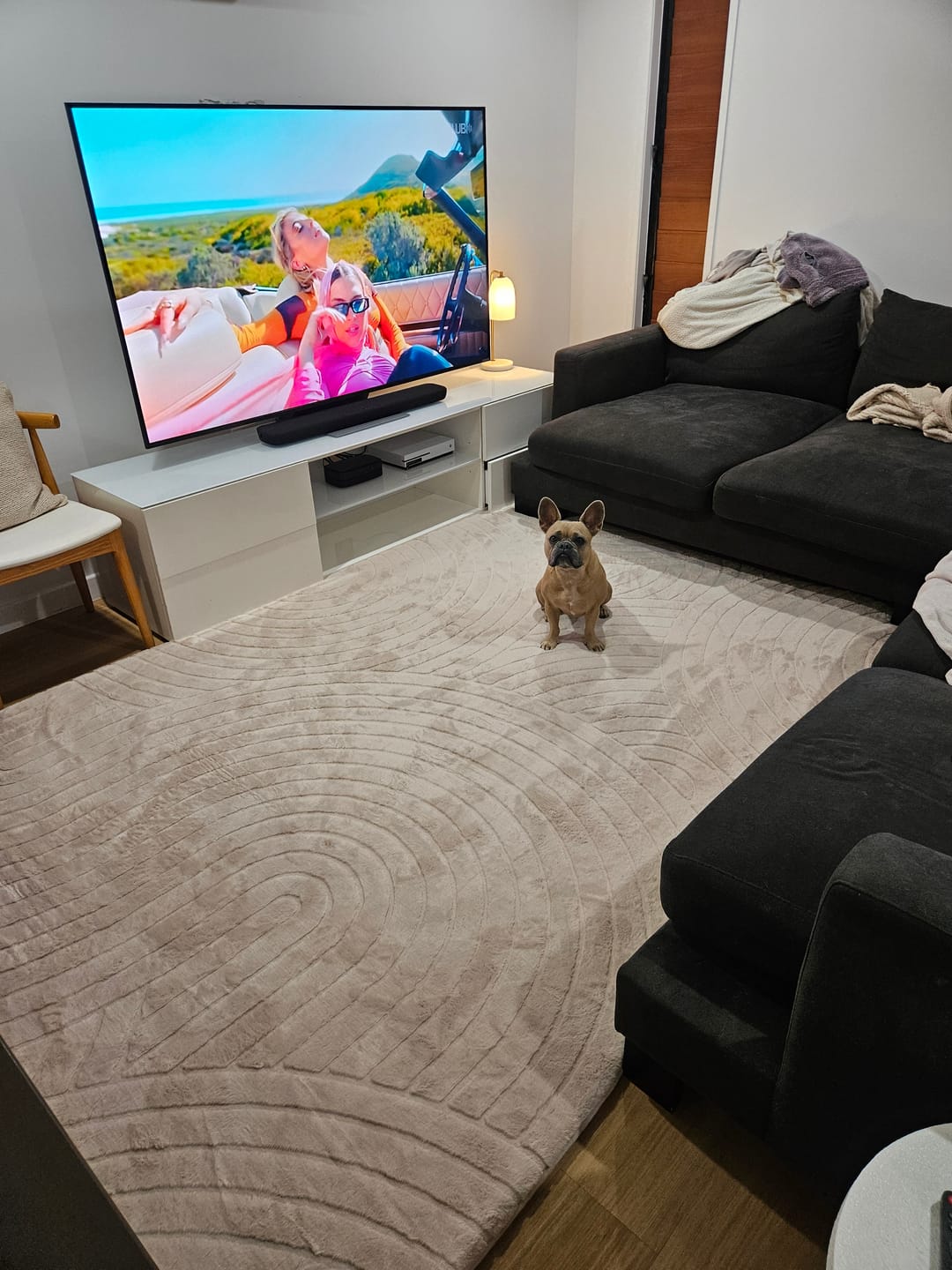 Customer photo review of Designer Relax Mat - 35mm Thick Foam Base
