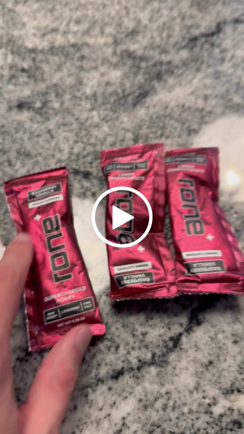 Customer video review of 200mg Caffeine - Raspberry Vanilla - SuperCharged Honey (20-Pack)
