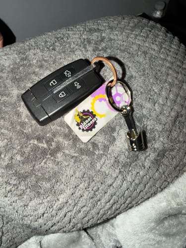 Customer photo review of PISTON KEYCHAIN