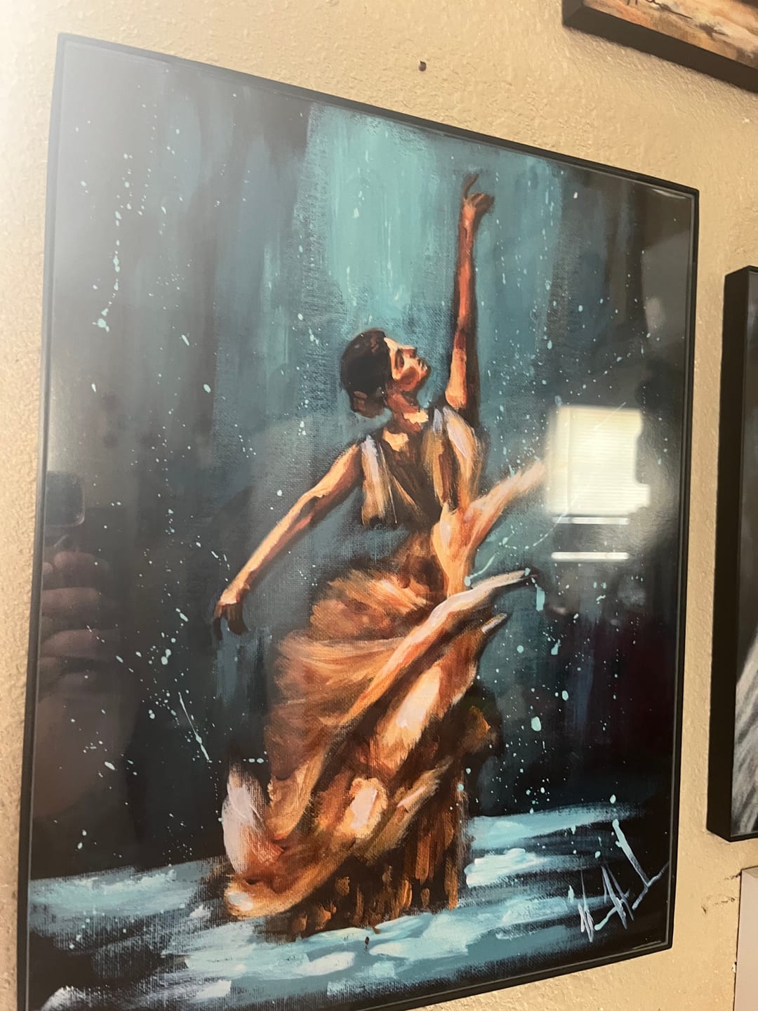 Customer photo review of I’ll Praise You Through the Storm (Gold Dress Edition)