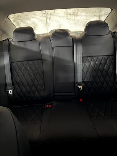 Customer photo review of Custom Fit Center Console Cover
