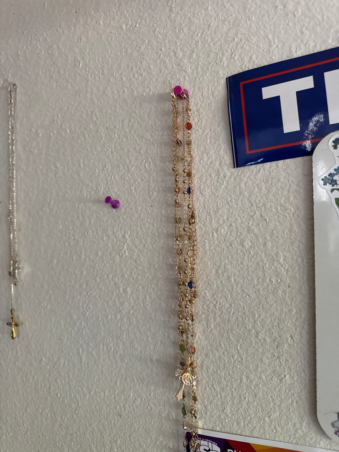 Customer photo review of Christianartworkshop Layered Cross Necklace Set: Multistrand Faith & Fashion-Forward Expression