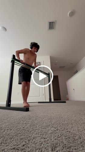 Customer video review of Wide Static Bar