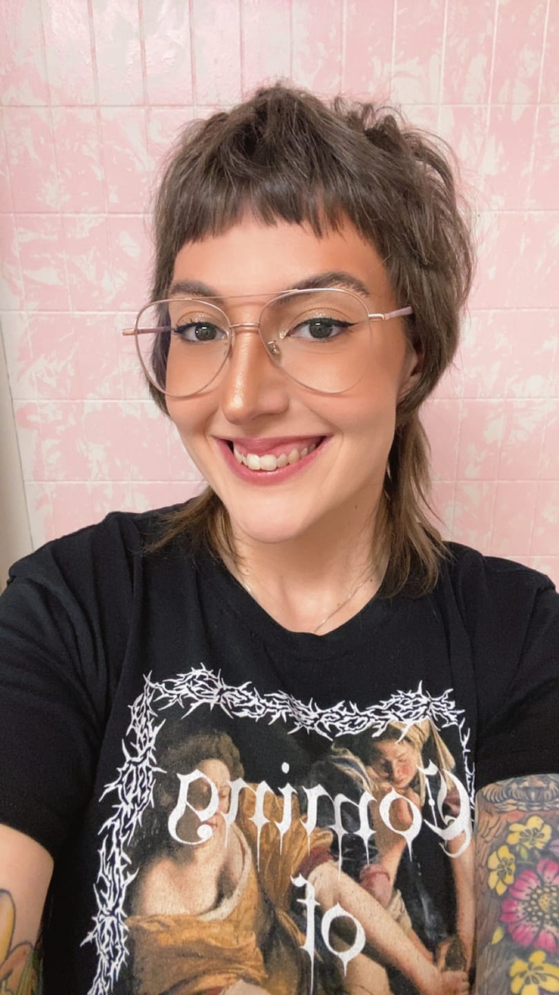 Customer photo review of Coming of Rage Crop Tee