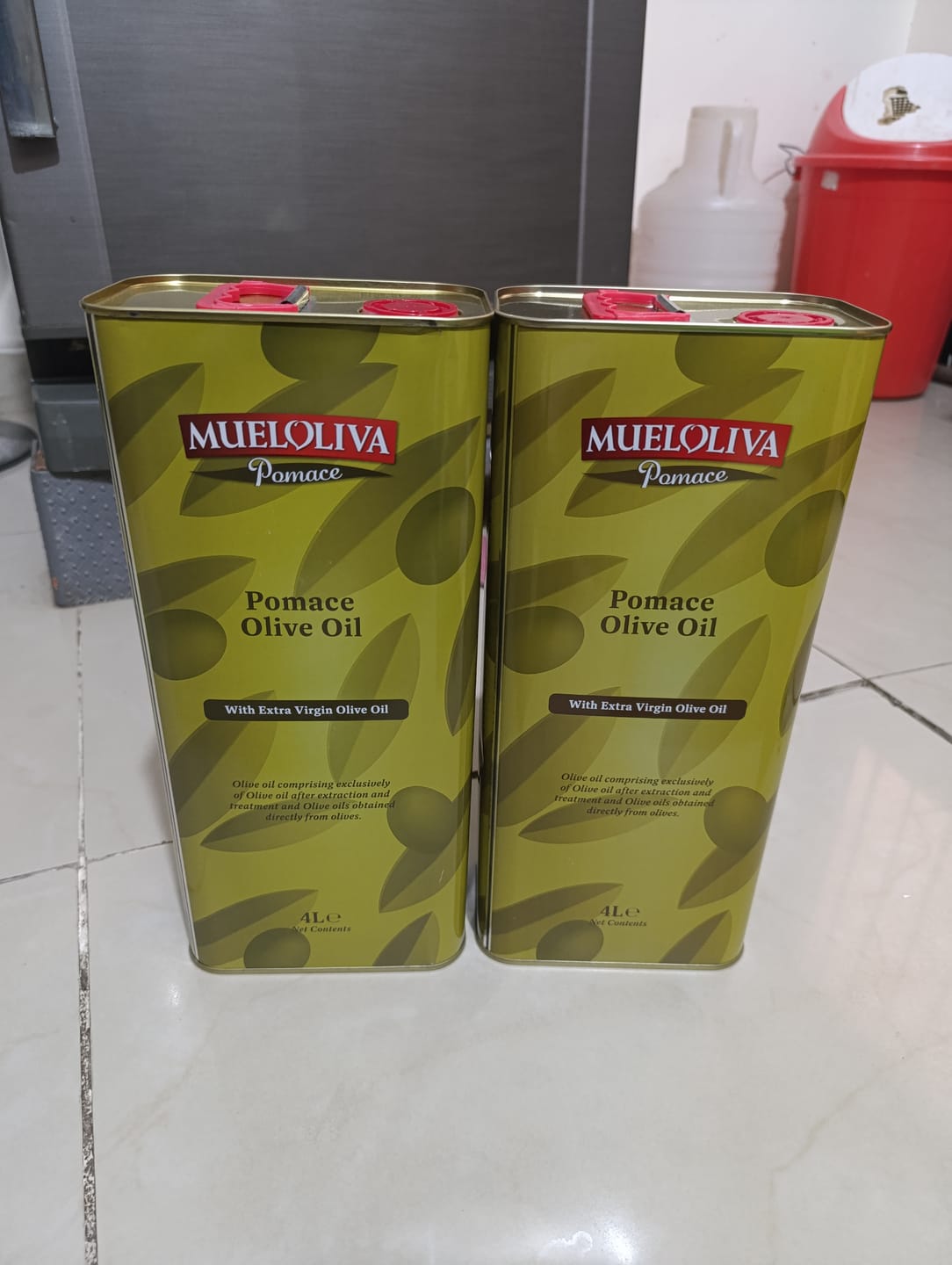 Customer photo review of Pomace Blended With Extra Virgin Olive Oil