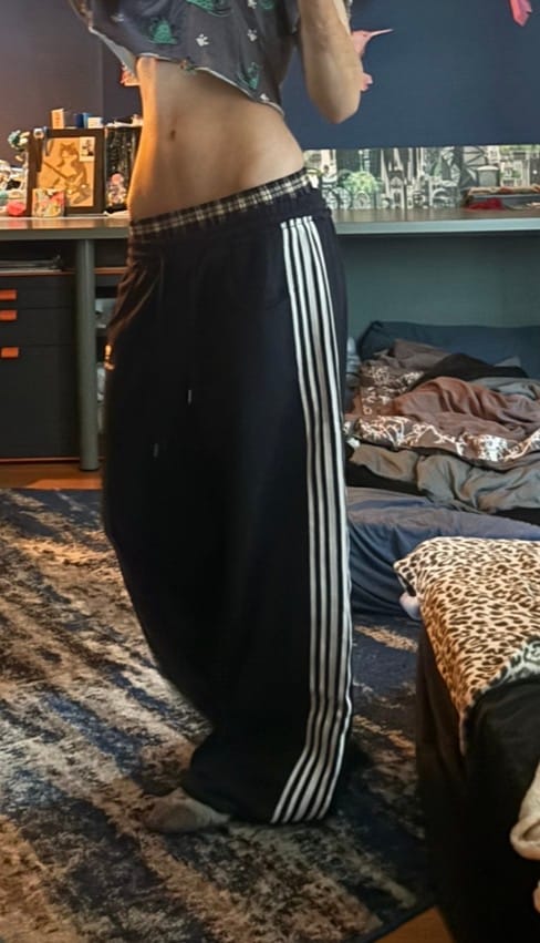 Customer photo review of Aelfric Eden Double Waist Baggy Sweatpants