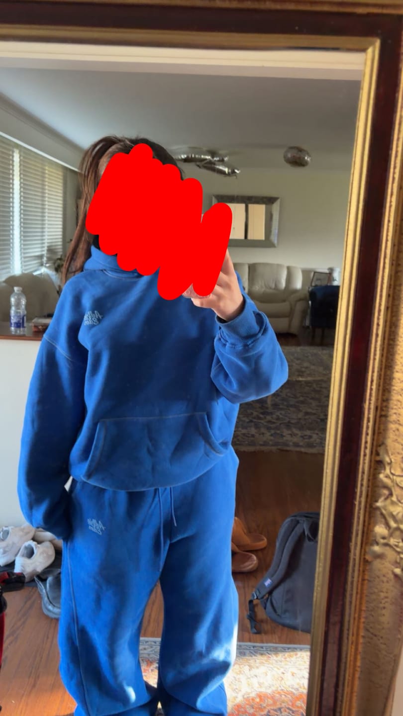 Customer photo review of Soufflé Baggy Hoodie Sets
