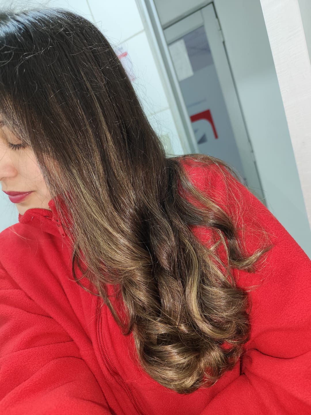 Customer photo review of Hidratox, tratamiento efecto bótox capilar instantáneo