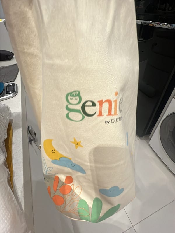 Customer photo review of Getha 3D Junior Latex Pillow