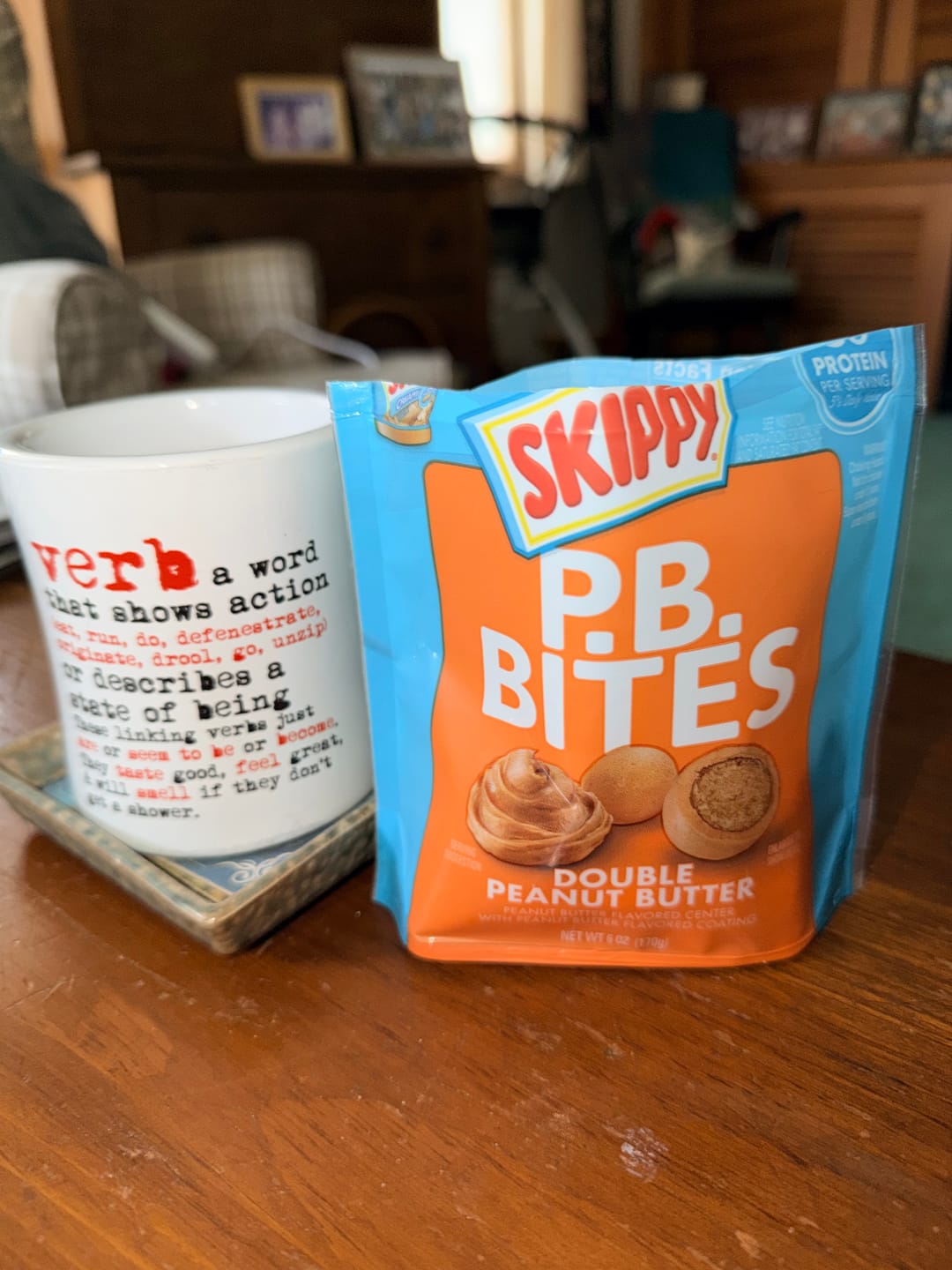 Customer photo review of Skippy Double Peanut Butter P.B. Bites 6 oz - 8 Pack