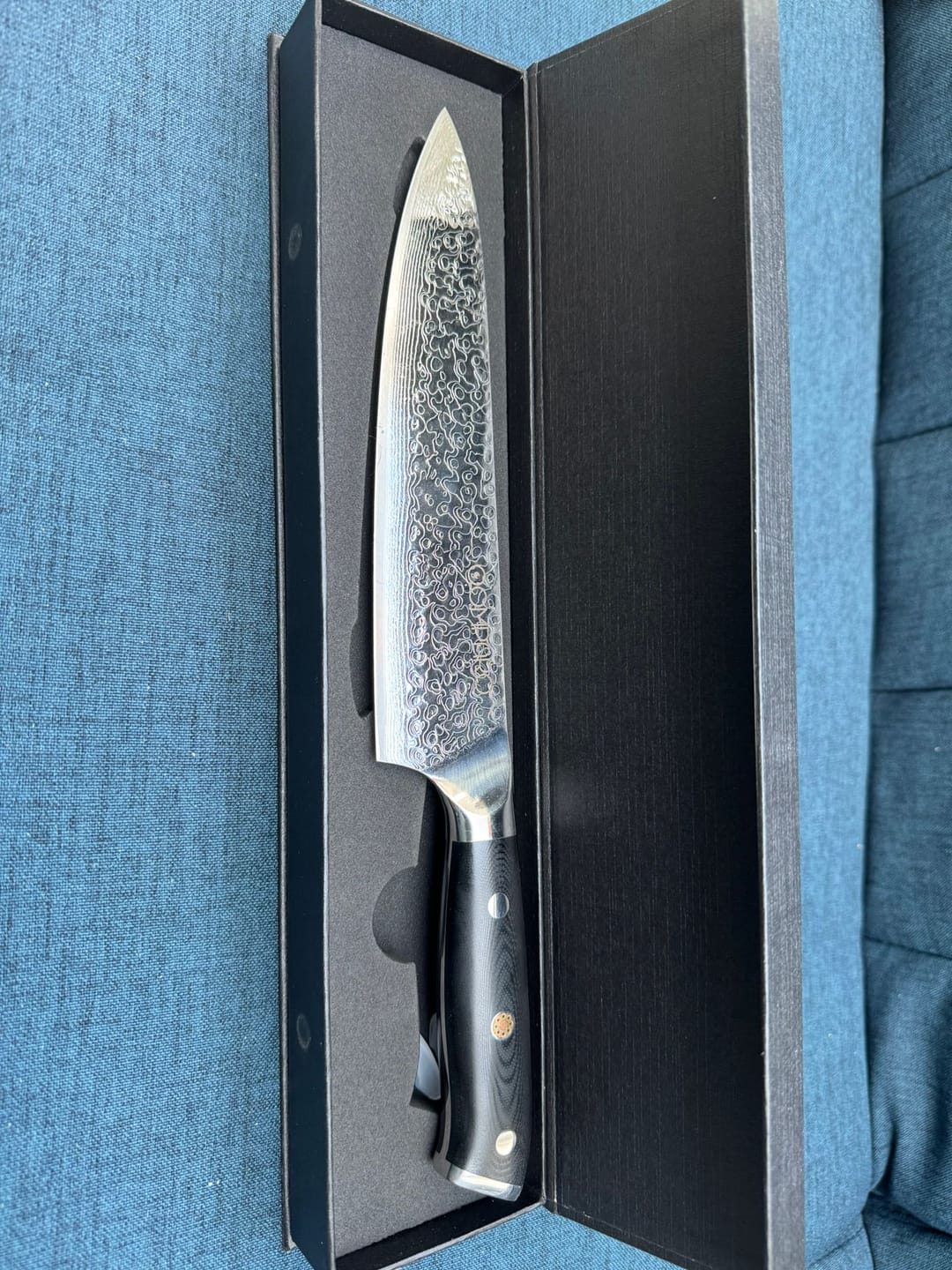 Customer photo review of Premium Damast Santokumesser