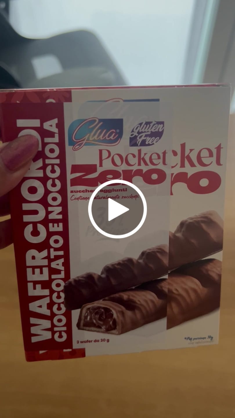 Customer video review of Pocket Wafer cuor di cioccolato e nocciola