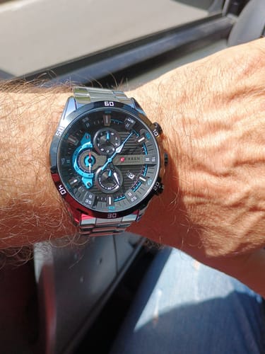 Customer photo review of Curren Madrid® orologio uomo acciaio
