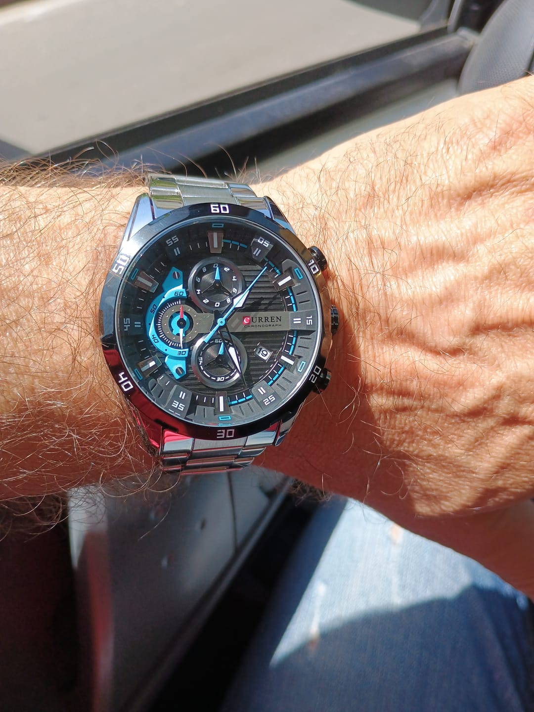 Customer photo review of Curren Madrid® orologio uomo acciaio
