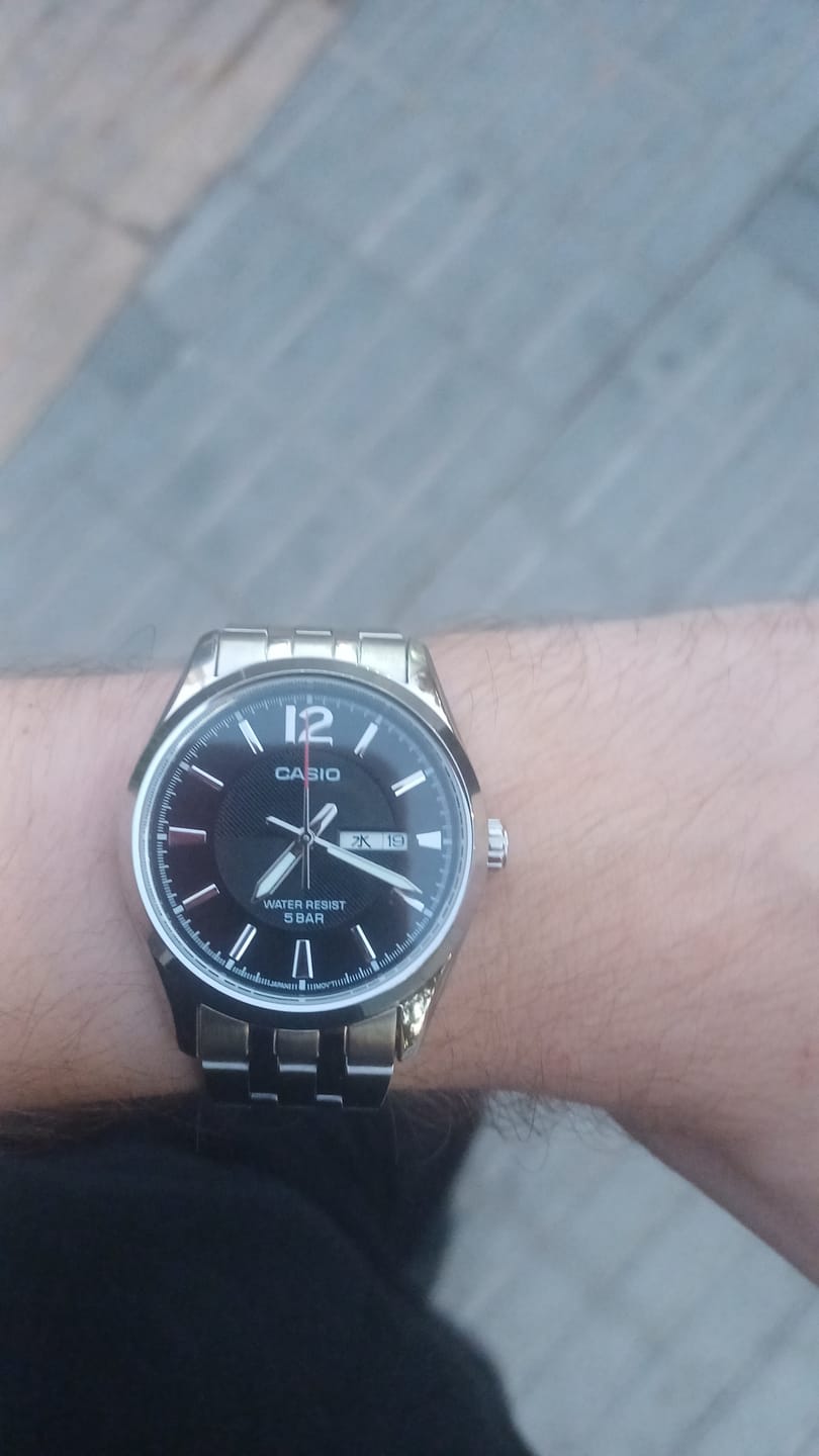 Customer photo review of Reloj Casio Análogo MTP-1335DJ-1AJF Kanji 38mm JDM