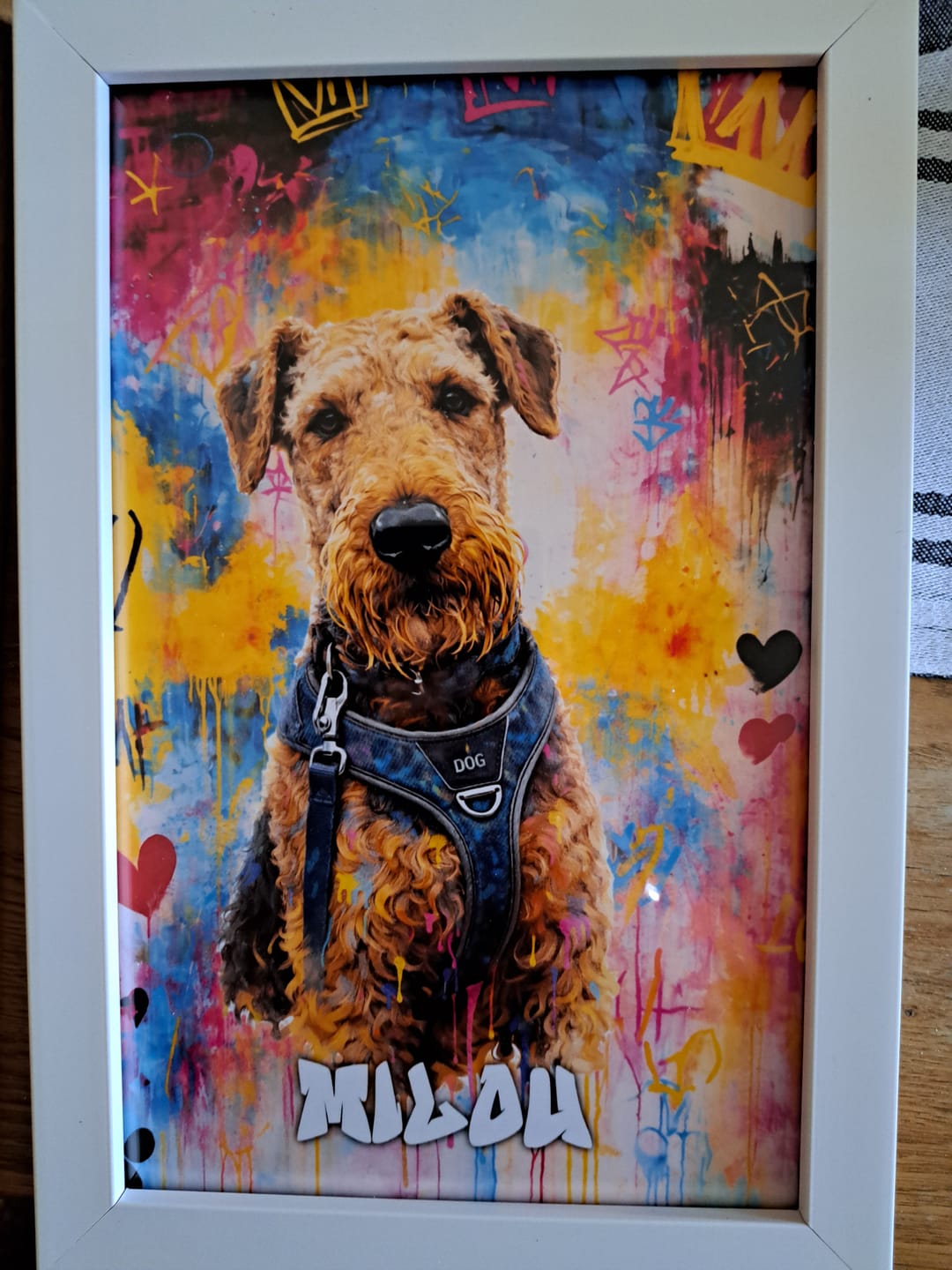 Customer photo review of Personalisiertes Poster - Graffiti
