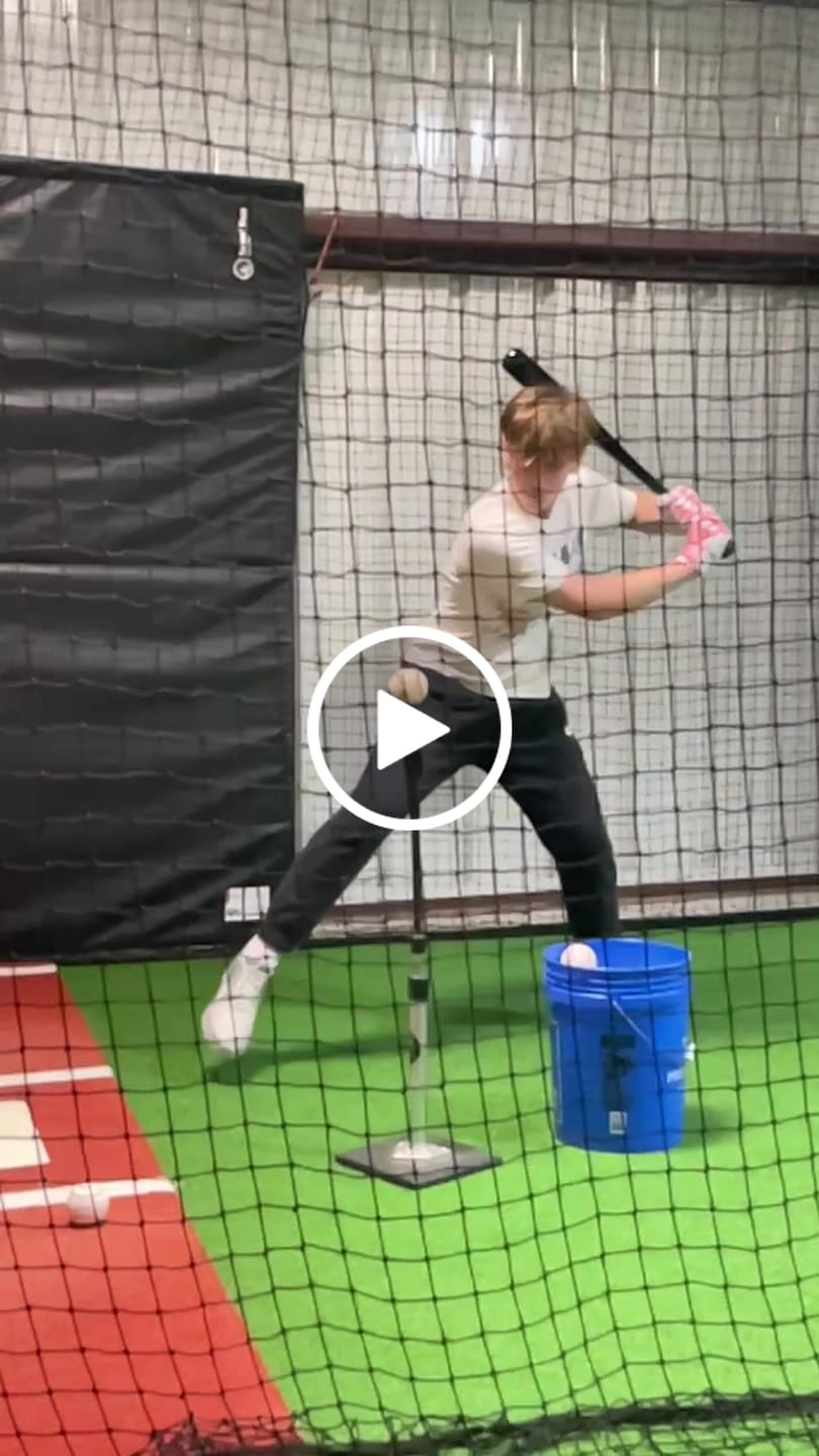 Customer video review of TATER-ML19 (Two-Hand Short Bat Trainer)