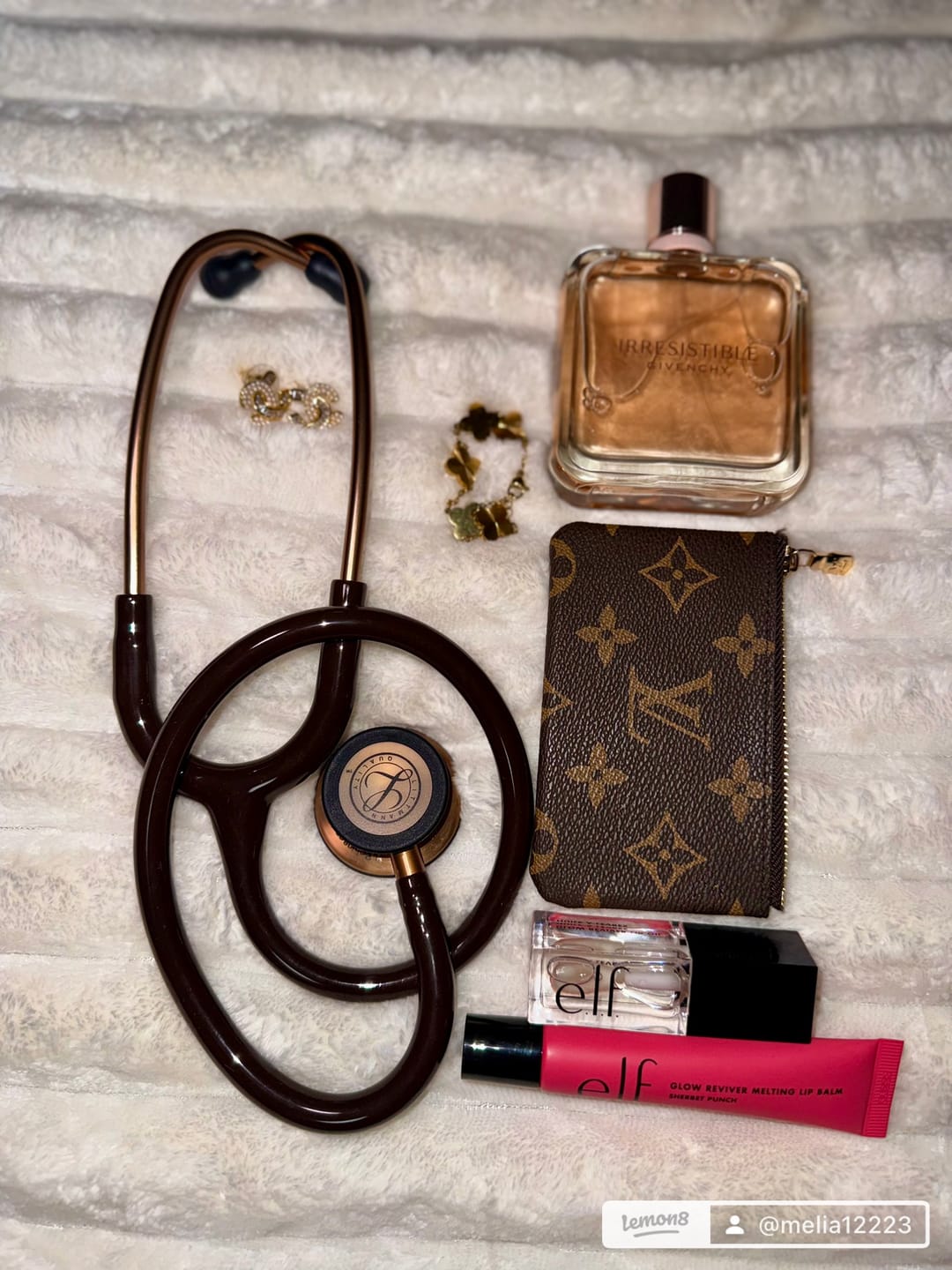 Customer photo review of Littmann Classic III Monitoring Stethoscope: Chocolate & Copper 5809