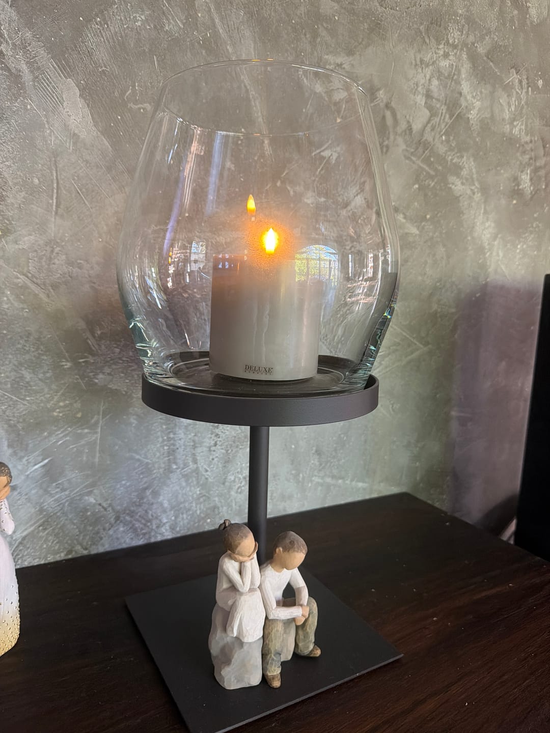 Customer photo review of LED Bloklys Ø 10 x 10 cm Sand