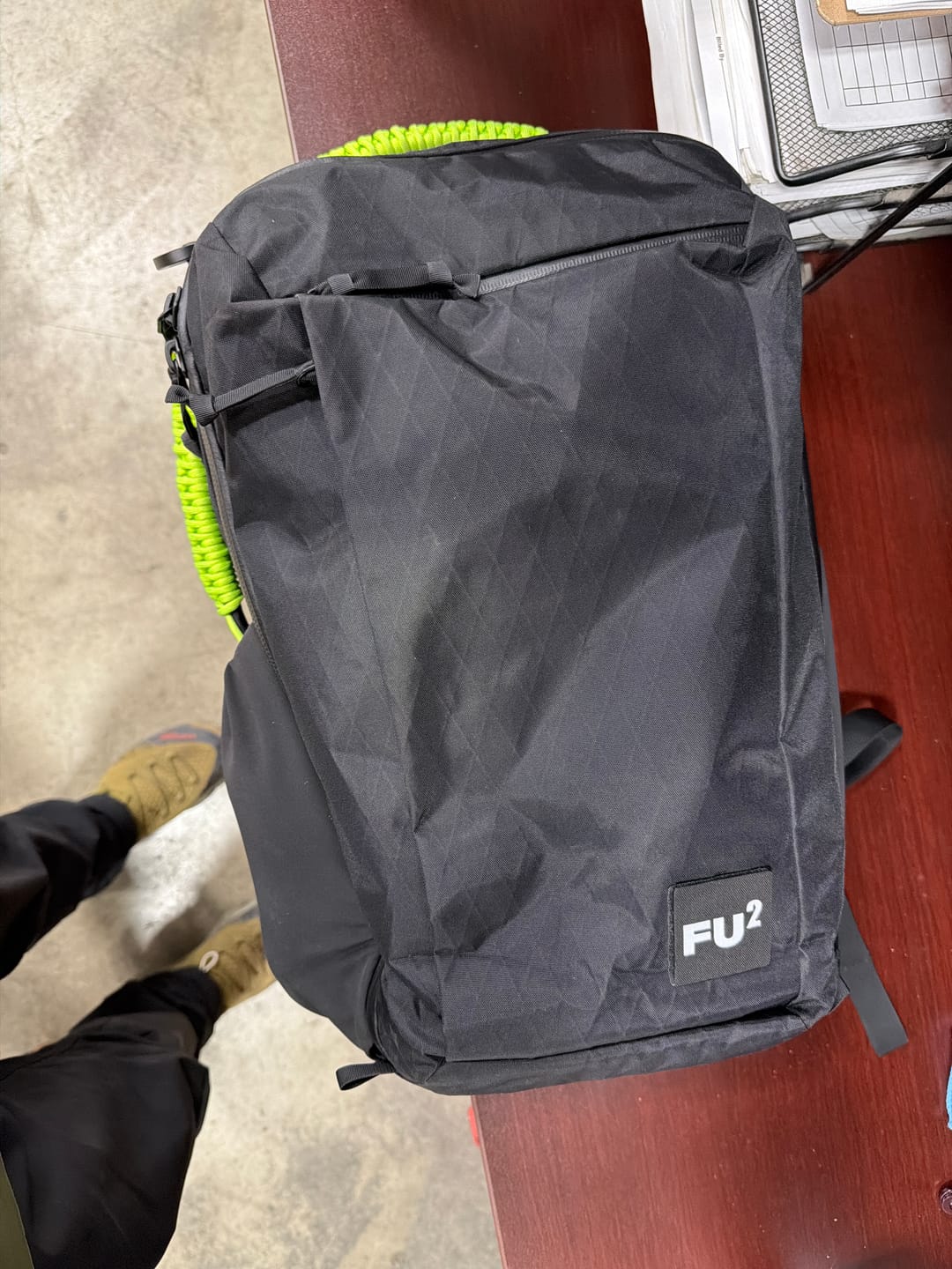 Customer photo review of CIVIC Travel Bag - X-Pac