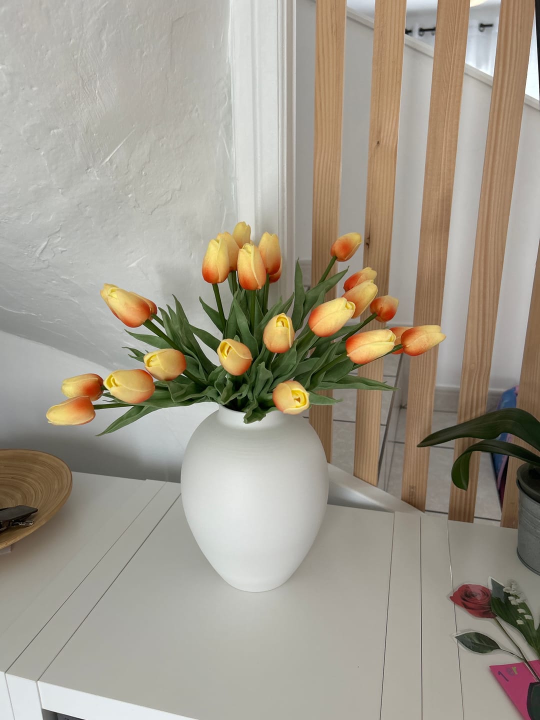 Customer photo review of Tulipes - Pêche (25 Tiges)