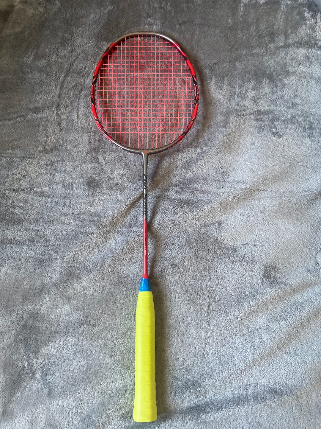 Customer photo review of Yonex Arcsaber 11 Pro Unstrung Badminton Racket [Red]