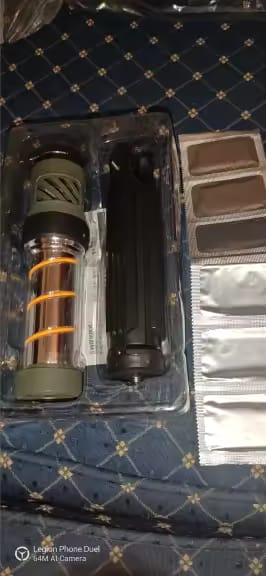 Customer photo review of 5-in-1 Camping Lamp – LED Flashlight & Mosquito Repellent Light