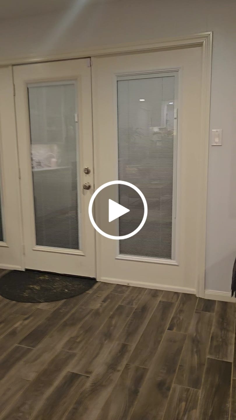 Customer video review of Raise & Lower Blinds Glass and Frame Kit (Full Lite)