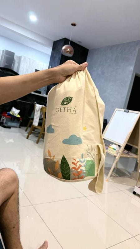 Customer photo review of Getha 3D Junior Latex Pillow