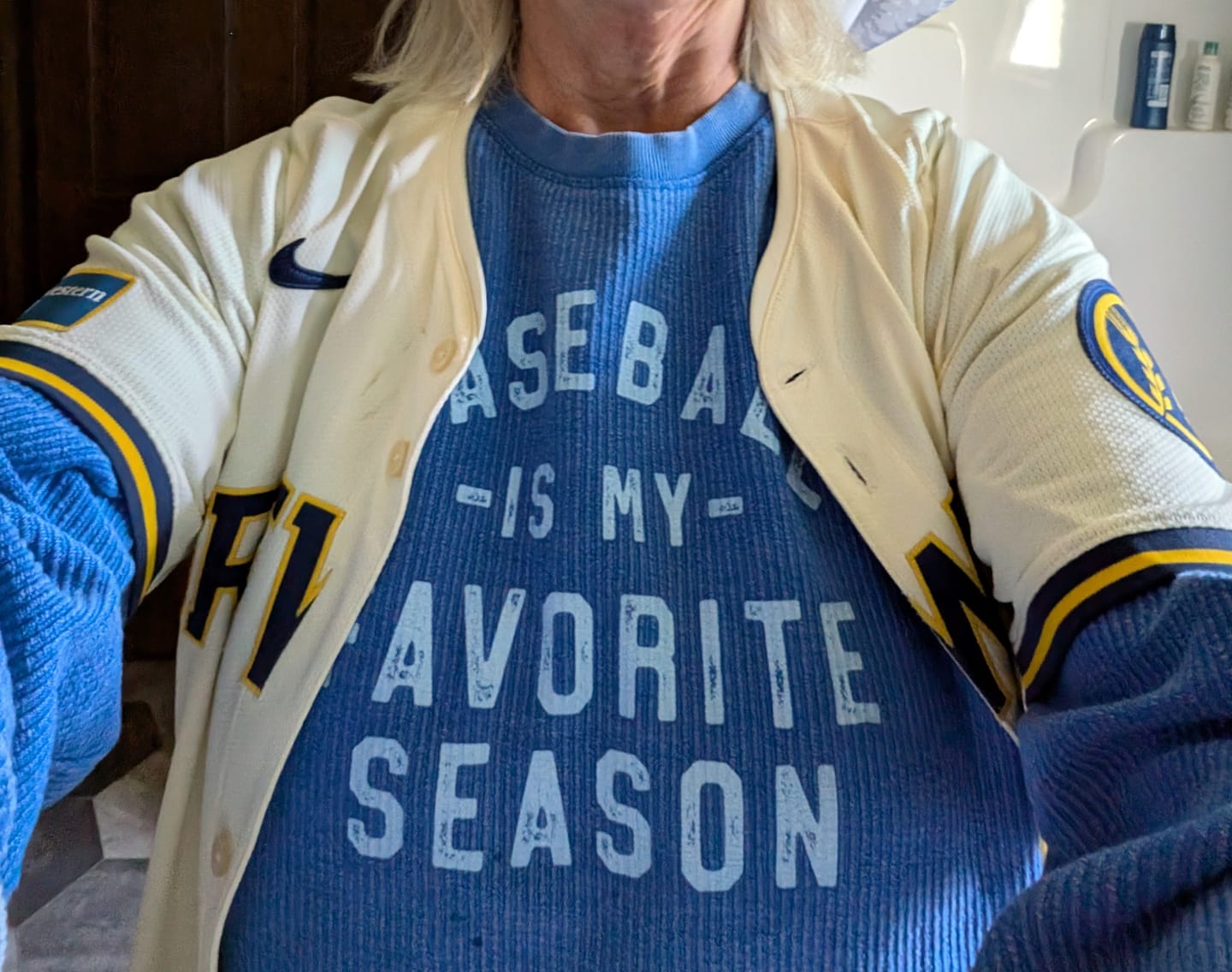 Customer photo review of Baseball Is My Favorite Season