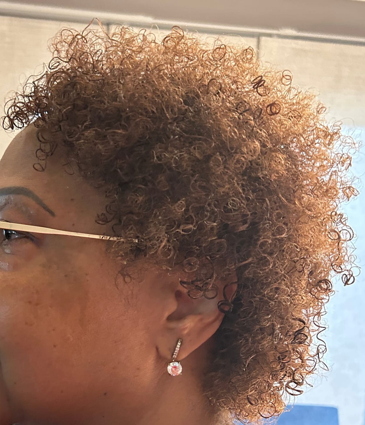 Customer photo review of Aloe and Honey Deep Conditioner