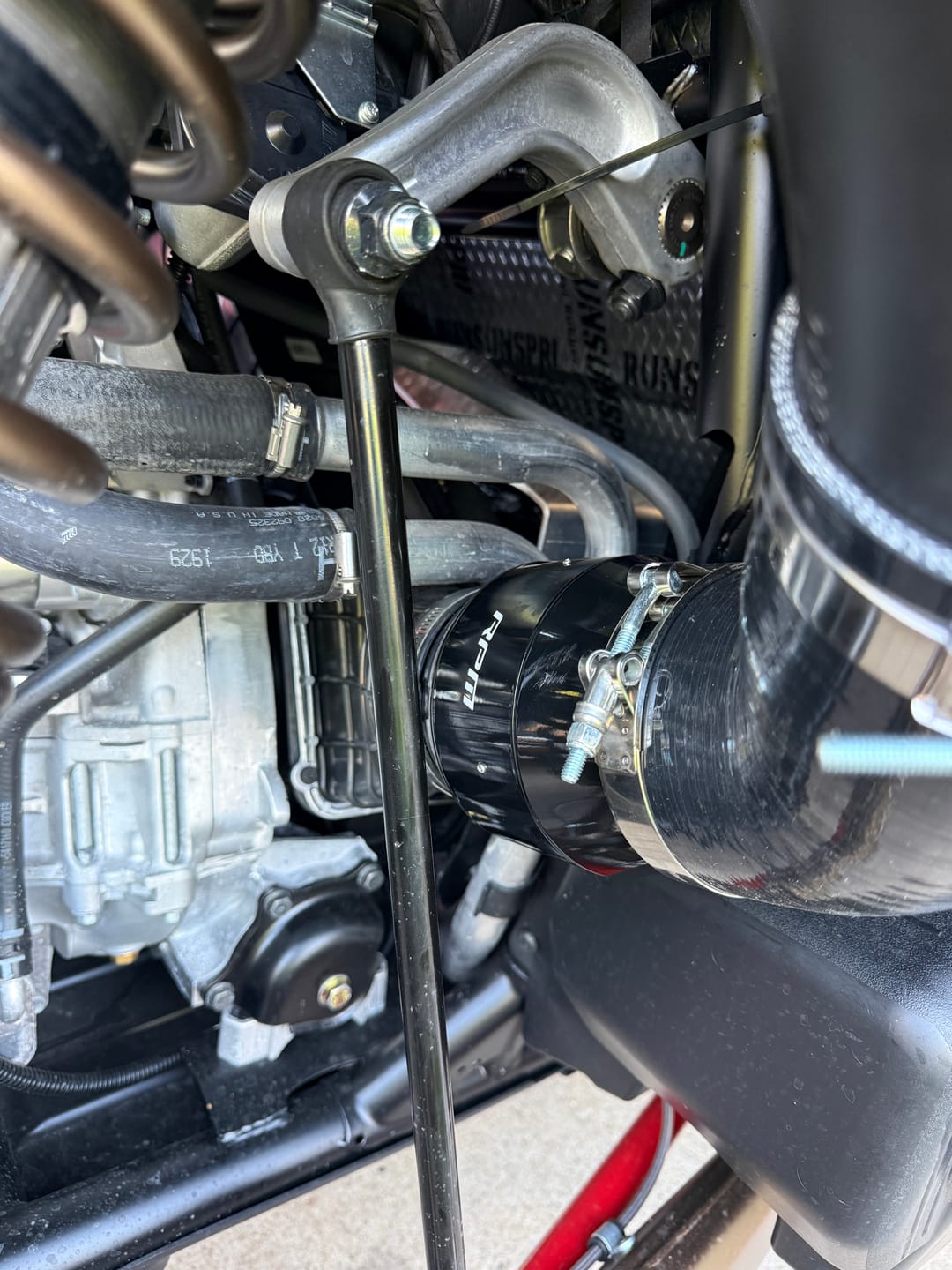 Customer photo review of RPM RZR Pro R "ECF" Electric Clutch Blower Fan Kit - Lower Clutch / Belt Temperature