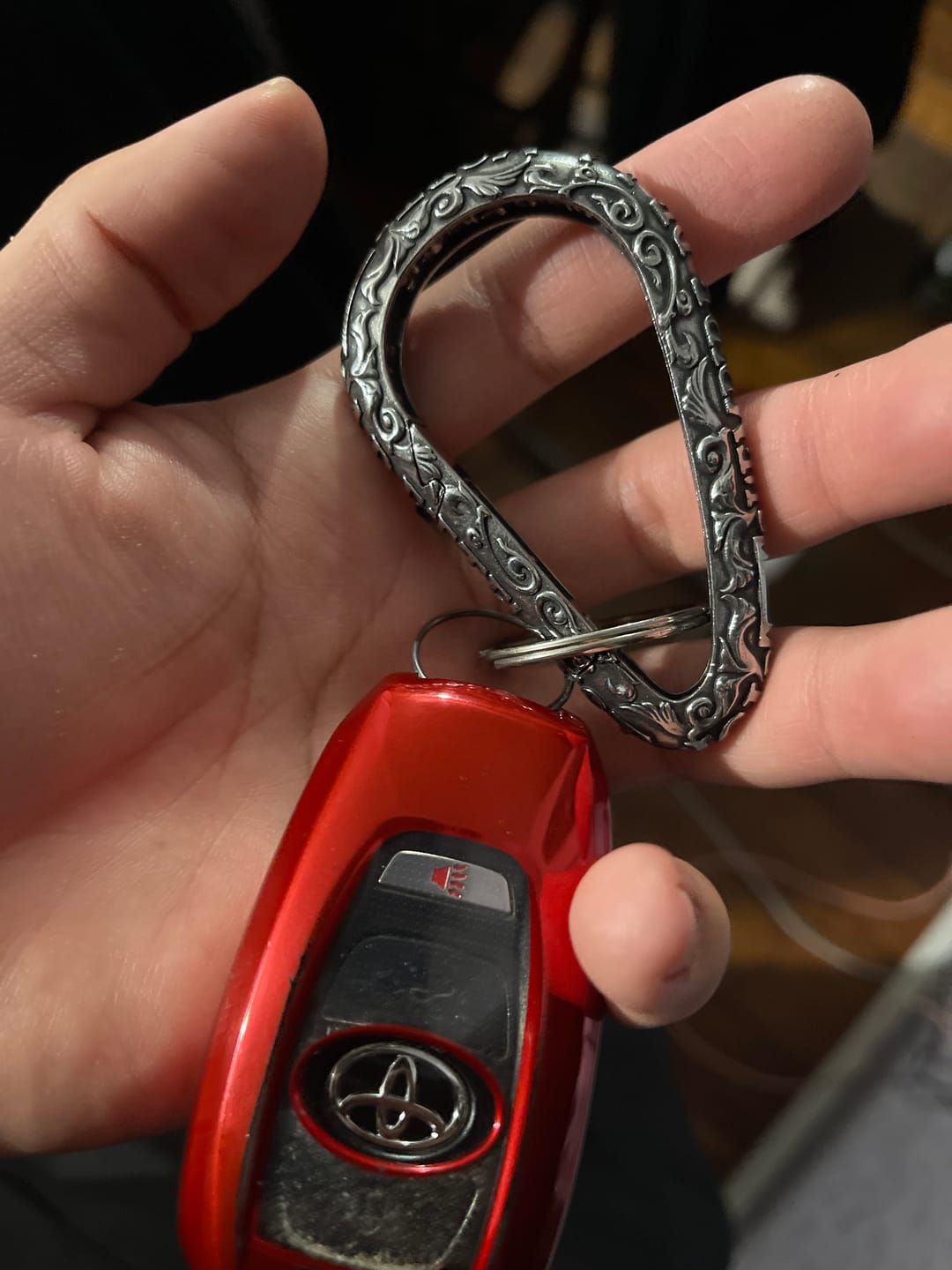 Customer photo review of CATACOMBS CARABINER