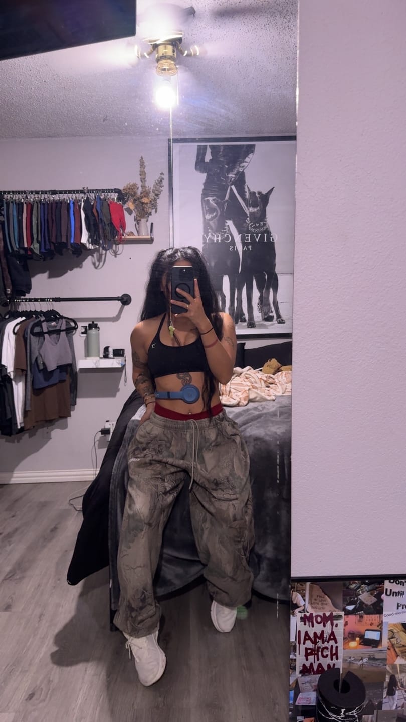 Customer photo review of 2063 - Tree Camo Collection - Baggy Joggers