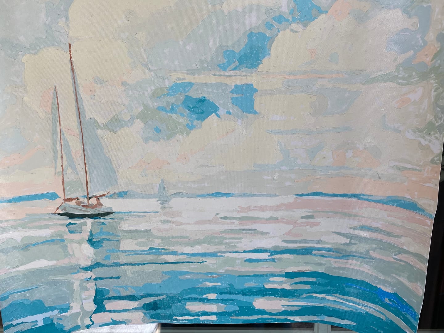 Customer photo review of Boat in Blue