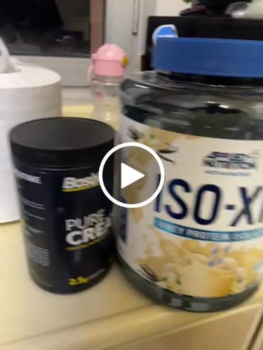 Customer video review of An Iso-XP 100% Whey Protein Isolate, Vanilla, 1.8 Kg