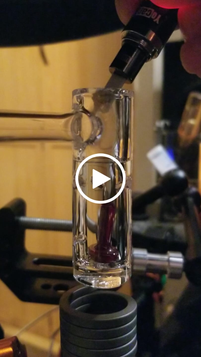 Customer video review of Ruby Mushroom Pillar