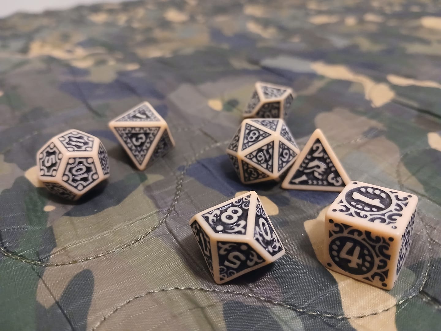 Customer photo review of Medieval Majesty - Dice Set
