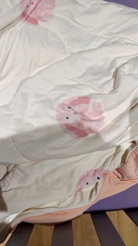 Customer photo review of Getha Kid’s Cooling Blanket