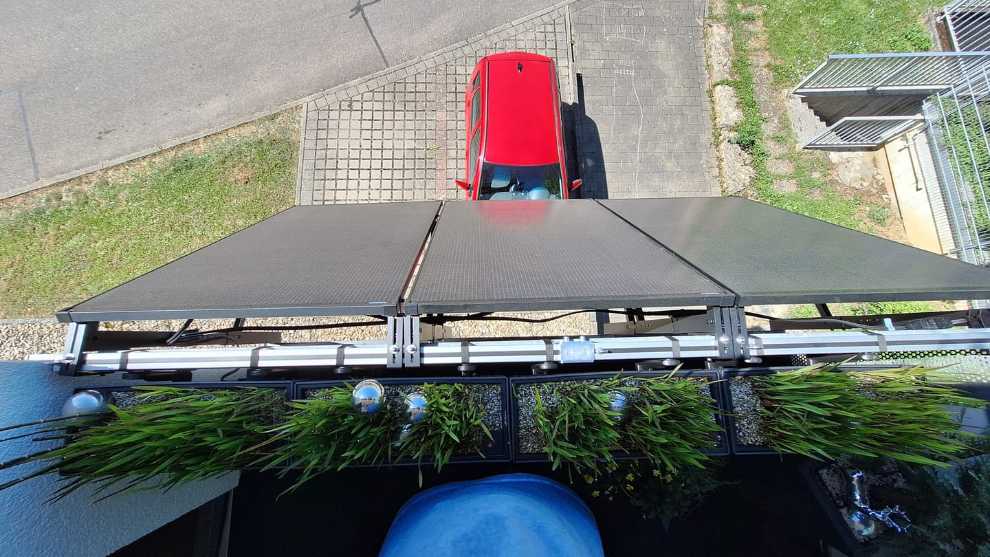 Customer photo review of Ray Balkonkraftwerk 200W~1200W